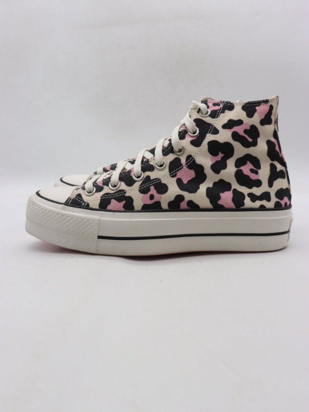 Converse Chuck Taylor All Star Lift High Women's 8.5 Platform Sneaker Leopard - Picture 4 of 9